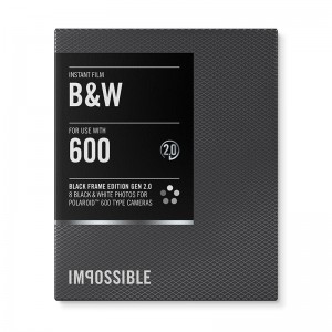 B&W 2.0 Film 600 Black Frame B&W 2.0 Film for 600 Black Frame